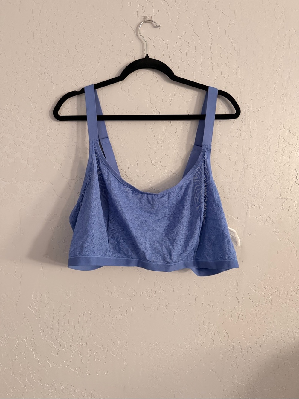YITTY Periwinkle Wireless Bralette - Soft Support Sports Bra
